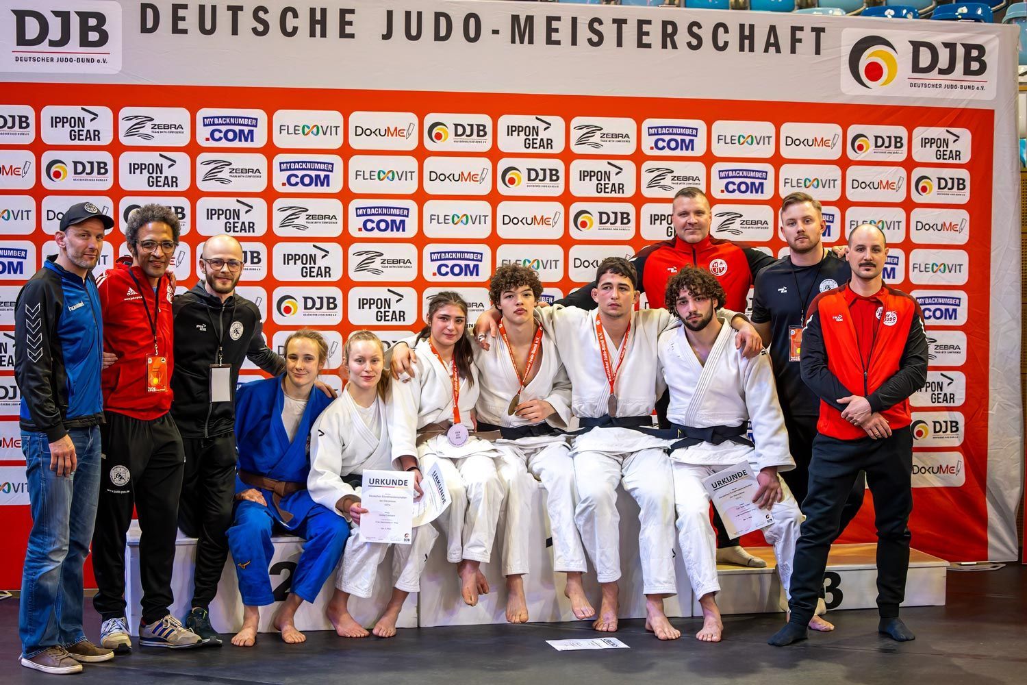 Der Hamburger Judo-Verband auf der Deutschen U21.