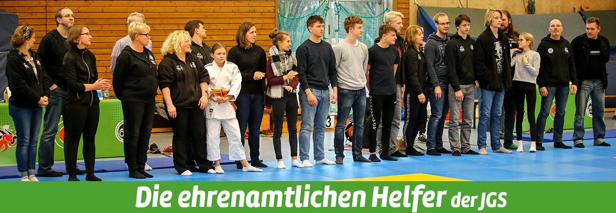 Die ehrenamtlichen Helfer der JGS