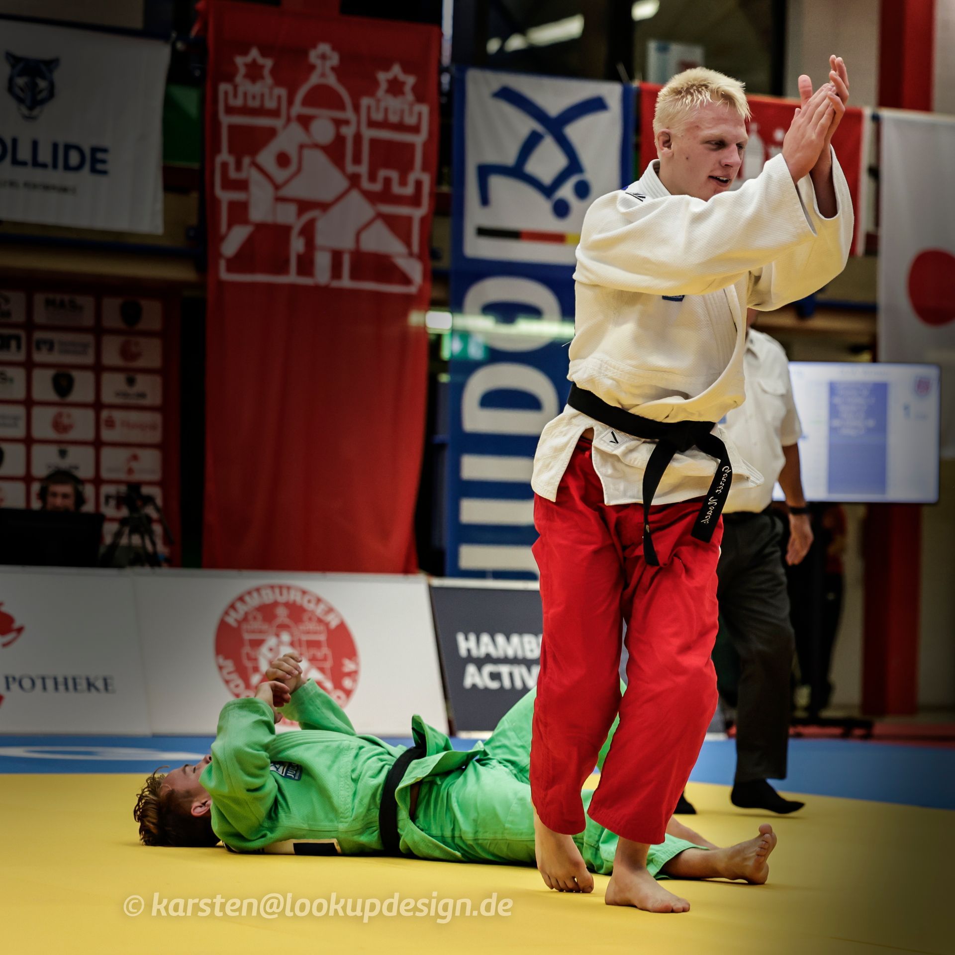 Gerrit Noack erkämpft sich im 4. Einsatz für den HJT den 4. Sieg.