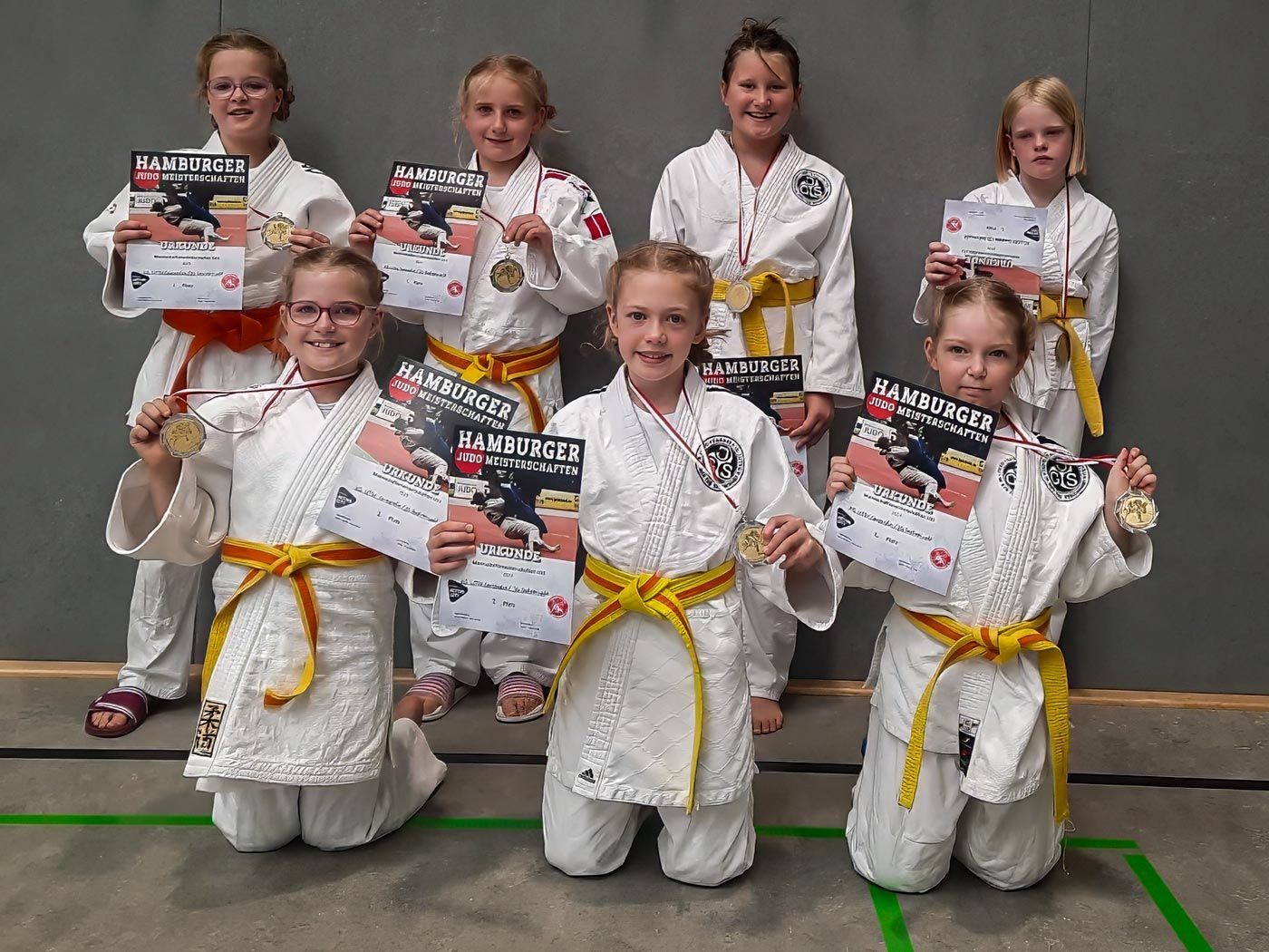 Die JGS stellt den Hamburger Vizemeister 2024 der U11 weiblich.