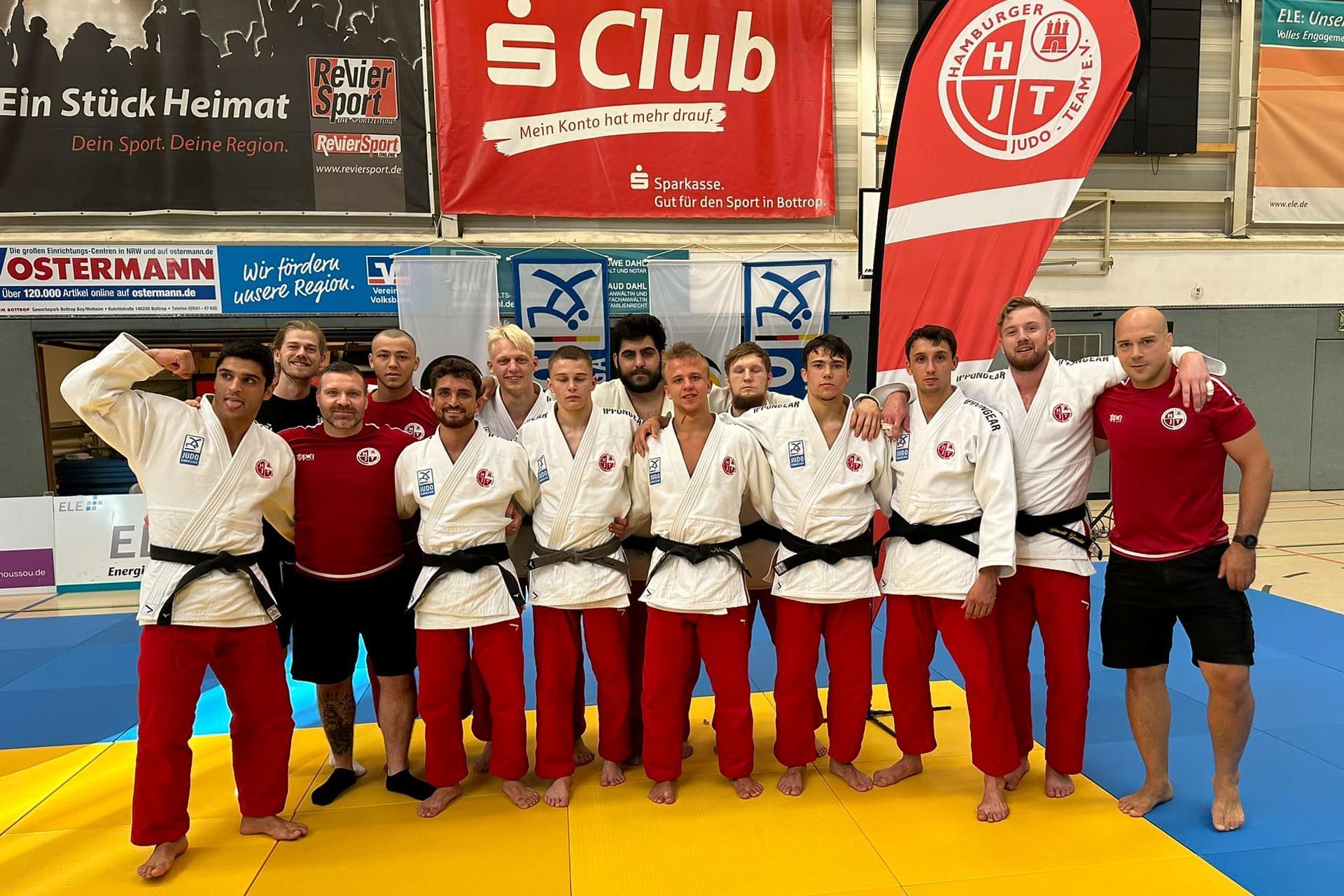 Siegreiches Hamburger Judo-Team in Bottrop