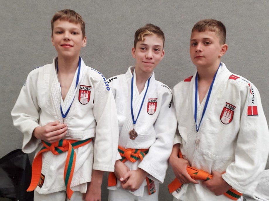 Bronze Trio der JGS beim ISEO Ostsee Cup in Rostock