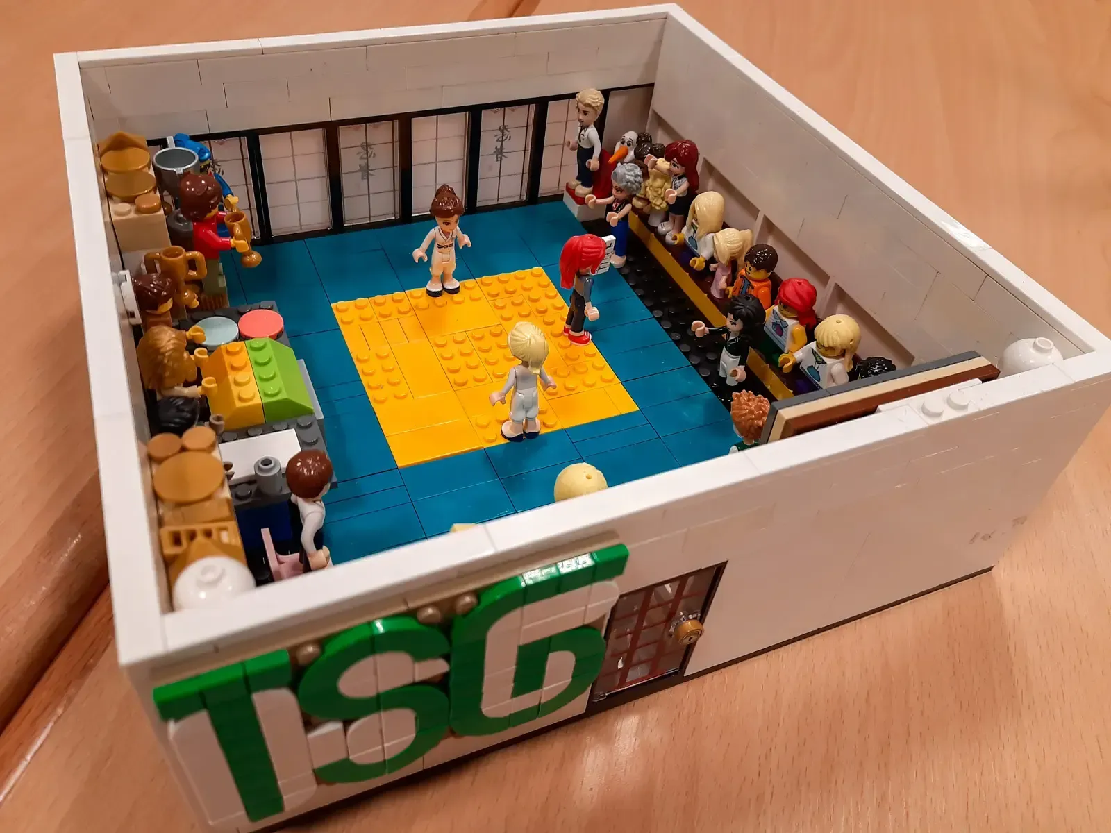 Lego Dojo der JGS in der TSG Bergedorf von Blanka Gross 01