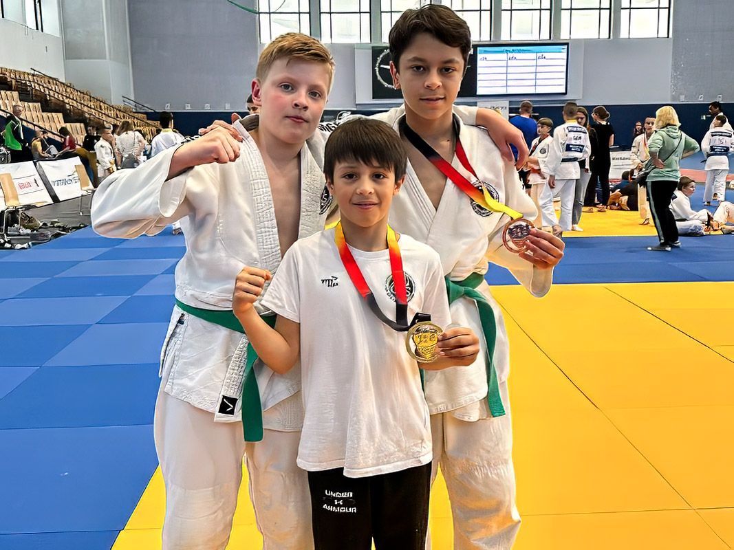 Goldmedaille für JGSer Samuel Garcon und Bronze für Alexander Schönberg!