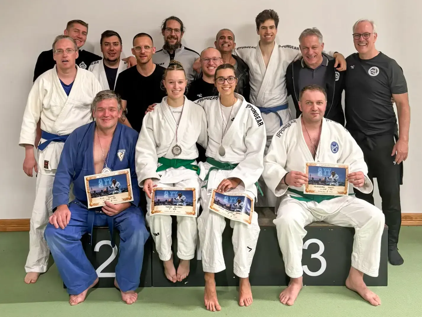 Das erfolgreiche JGS-Team beim Breitensport Cabybara-Cup 2026 in Hamburg.