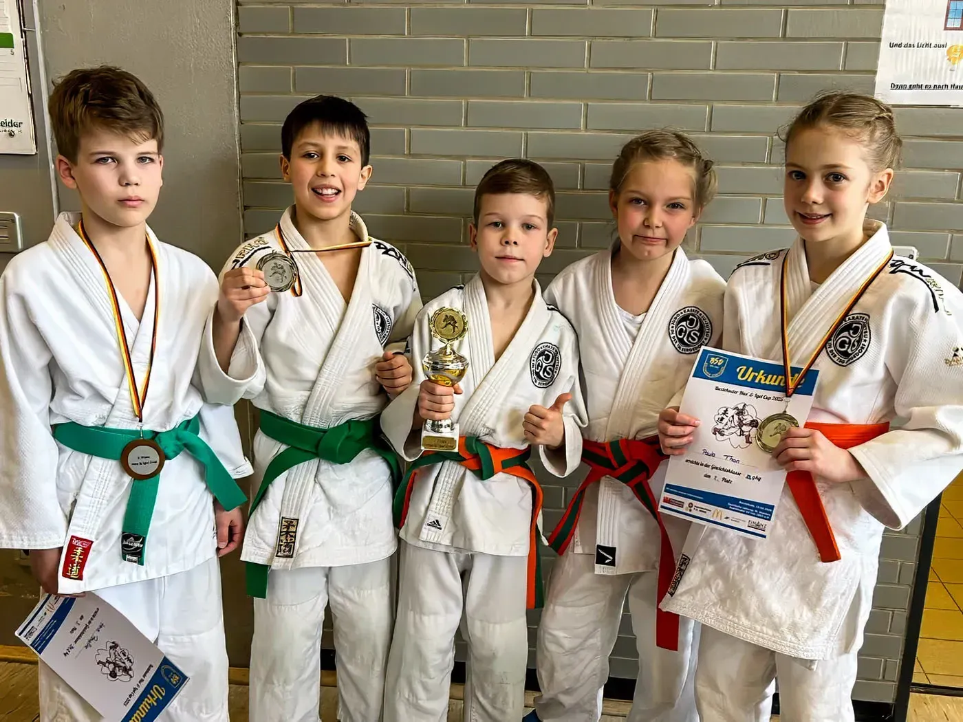 JGS Judo Erfolgskids in Buxtehude beim Has und Igel Turnier 2025