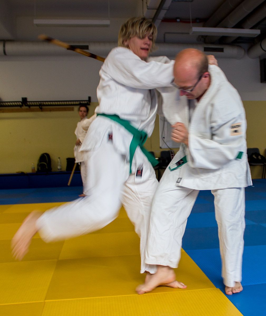 Stockabwehr mit Gegenangriff JGS