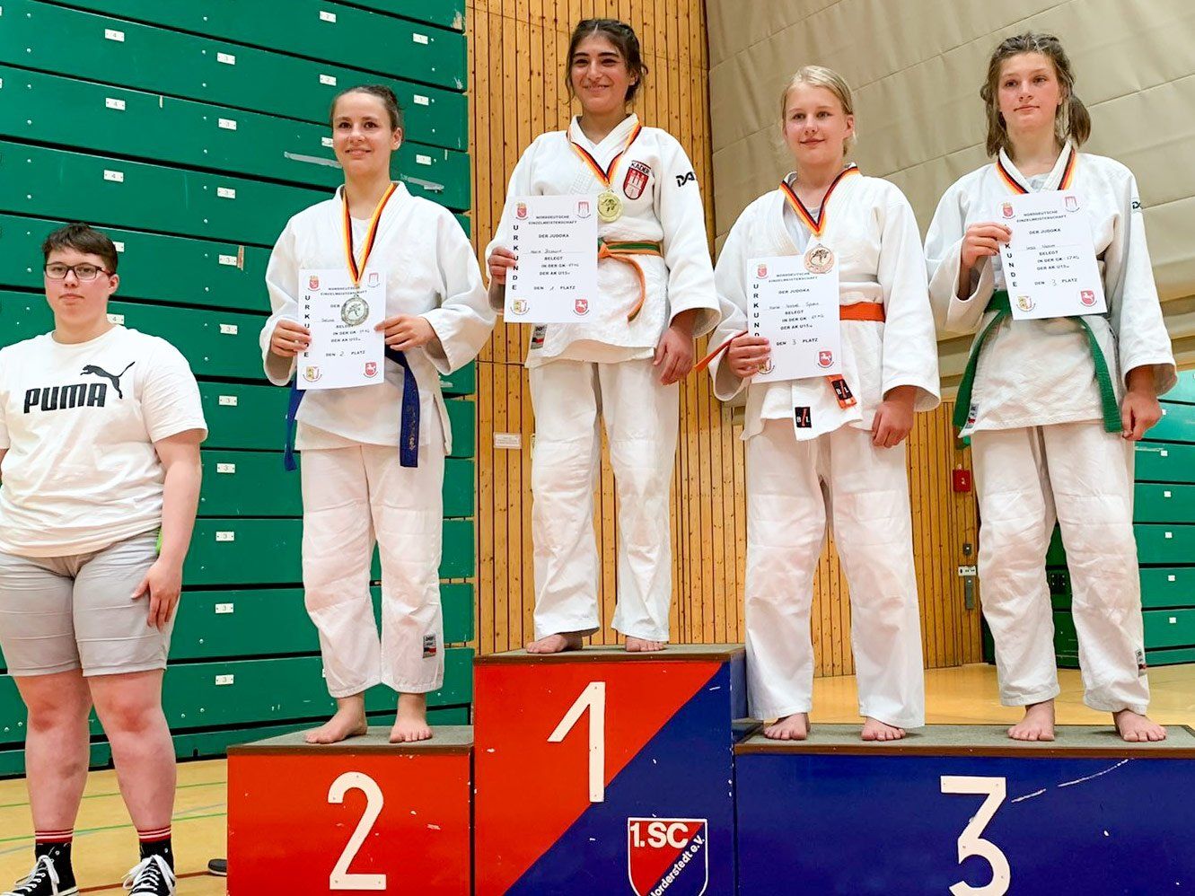 Narin Bozkurt wird Norddeutsche Meisterin in der U15