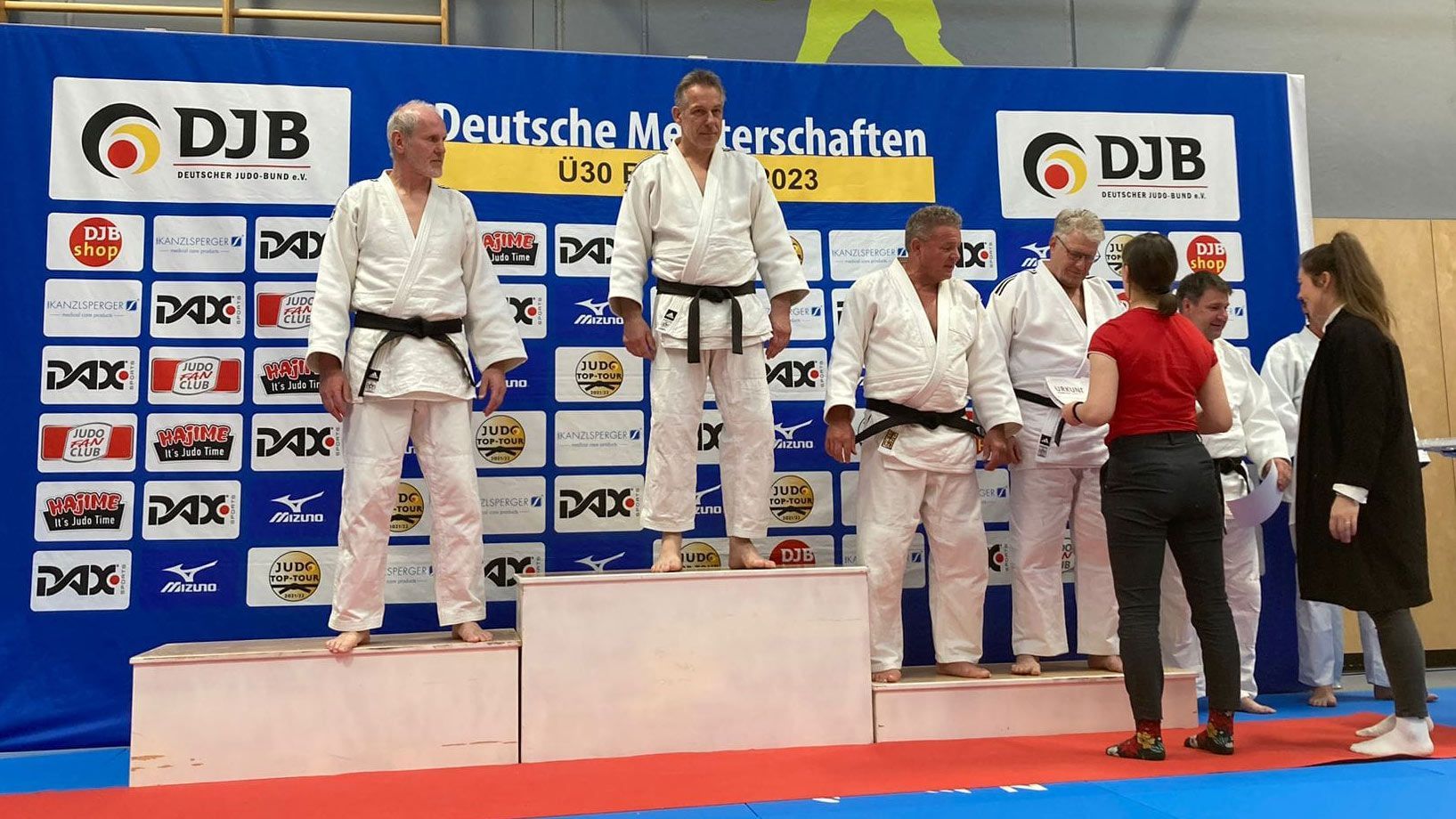 Olaf Lange JGS holt den deutschen Meistertitel in der Klasse M6 -100 kg