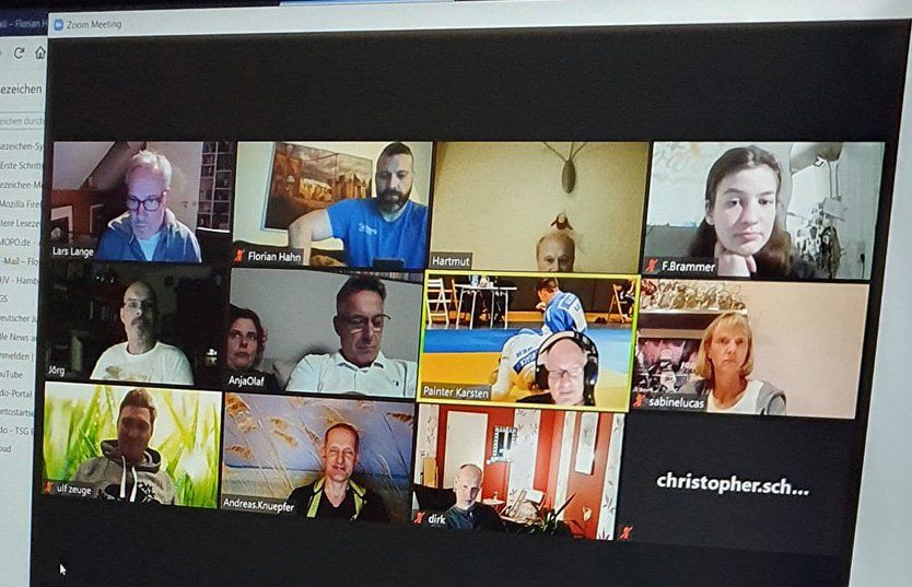 JGS Online Training im 2. Lockdown jeden Freitag!