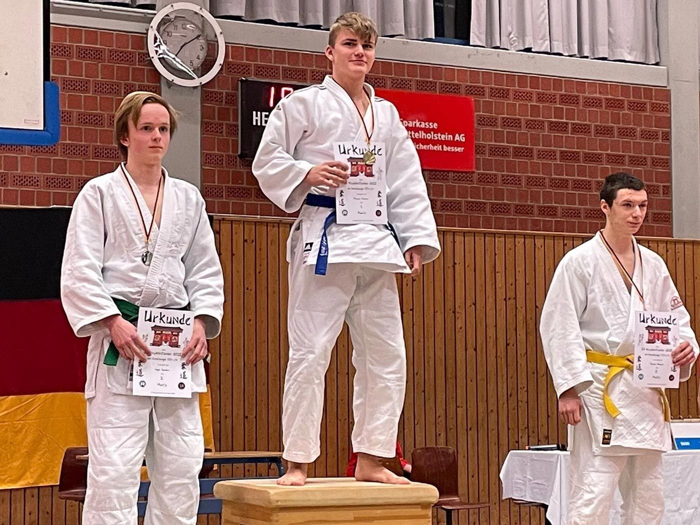 Pascal Fechter holt GOLD in der U18 beim Neujahrsturnier in Rendsburg 2023