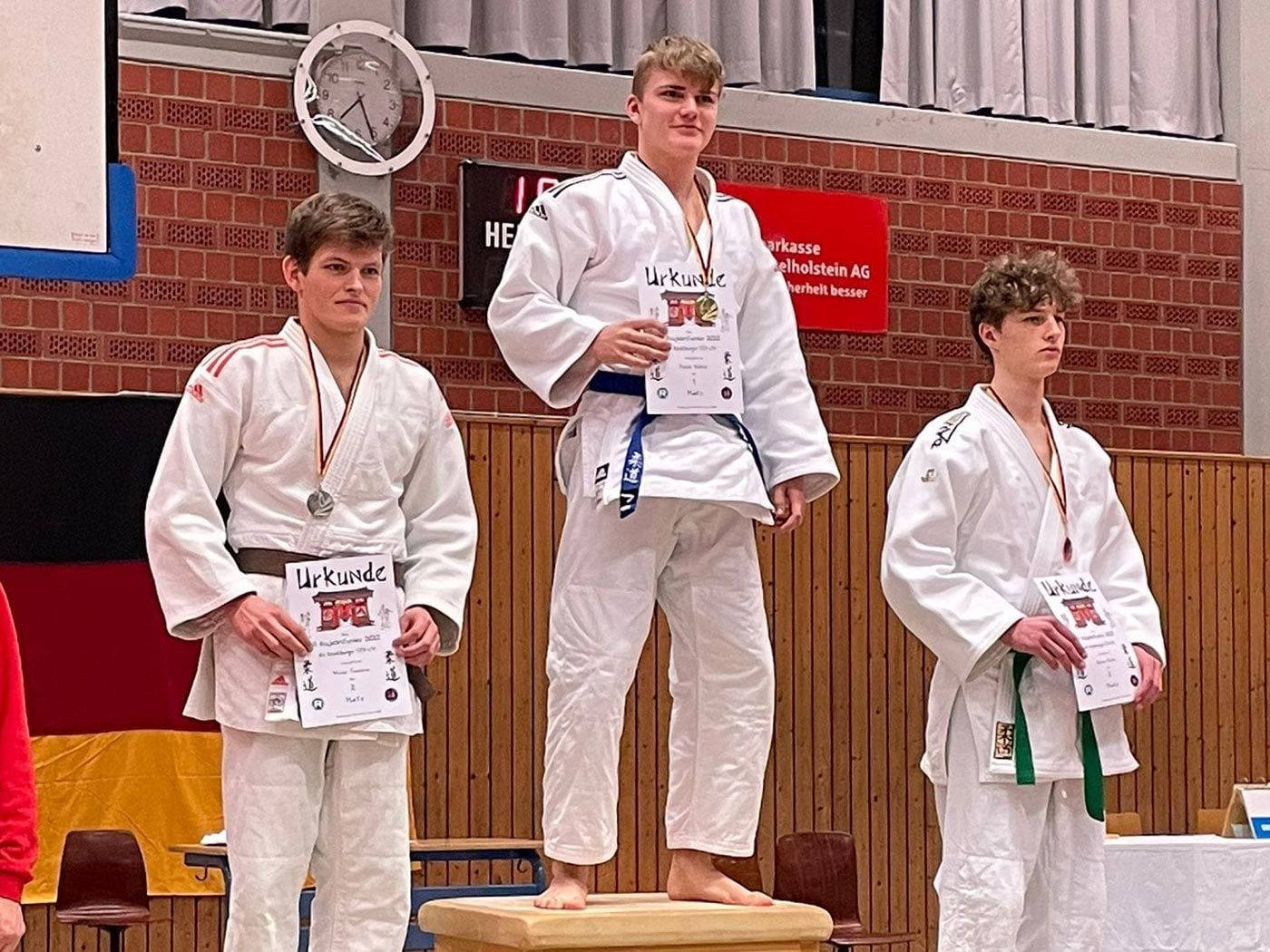 Pascal Fechter holt auch GOLD  in der U21 beim Neujahrsturnier in Rendsburg 2023