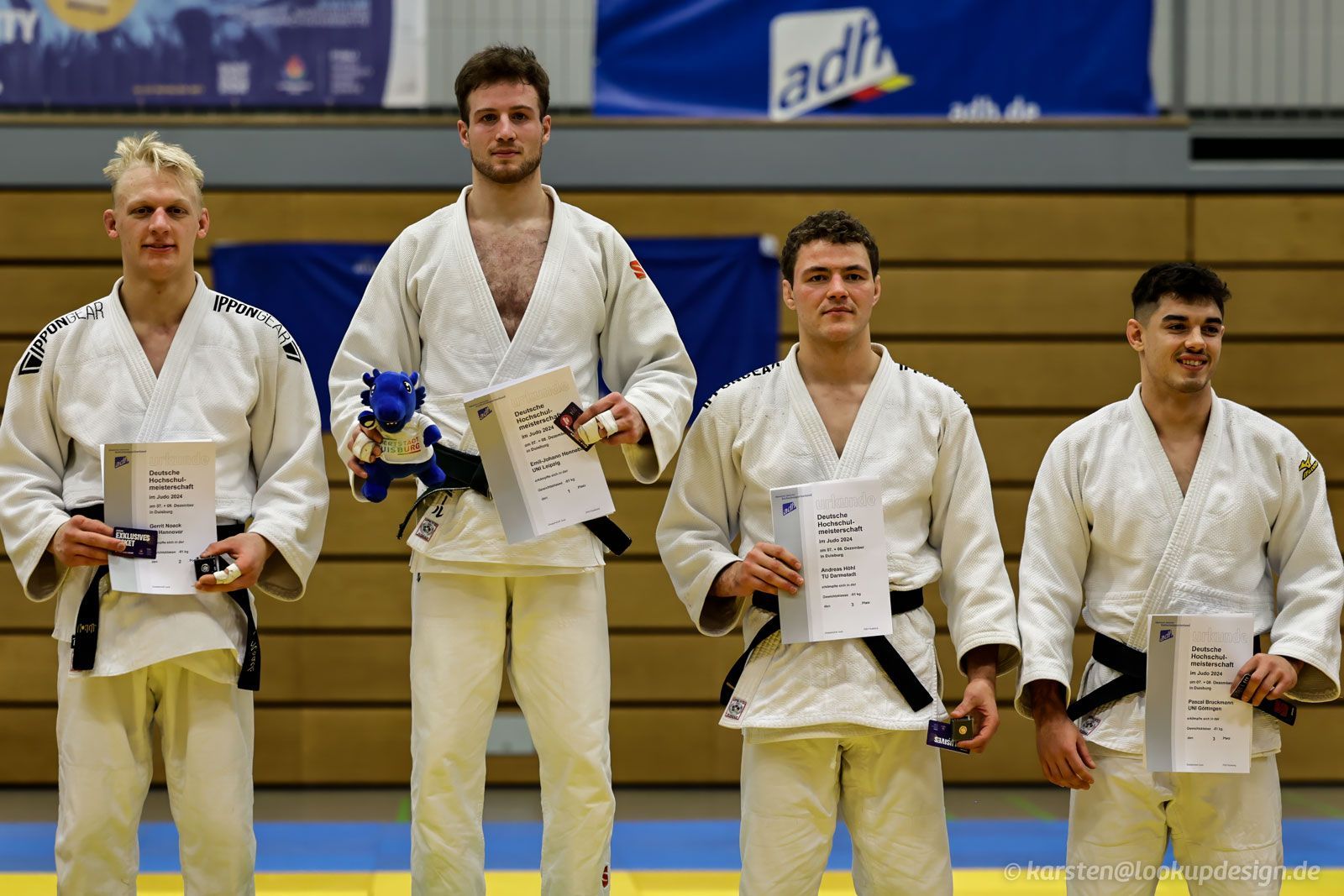 Gerrit Noack erkämpft Deutschen Hochschul-Vizemeistertitel bis 81 kg!