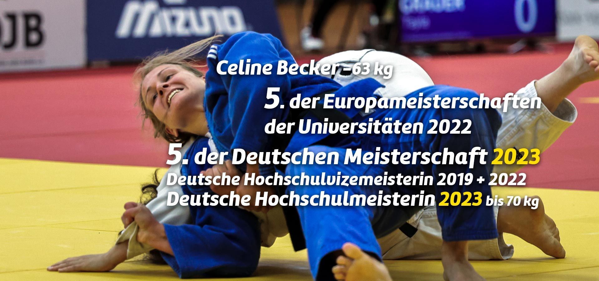 Celine Becker - Deutsche Hochschulmeisterin bis 70 kg 2023