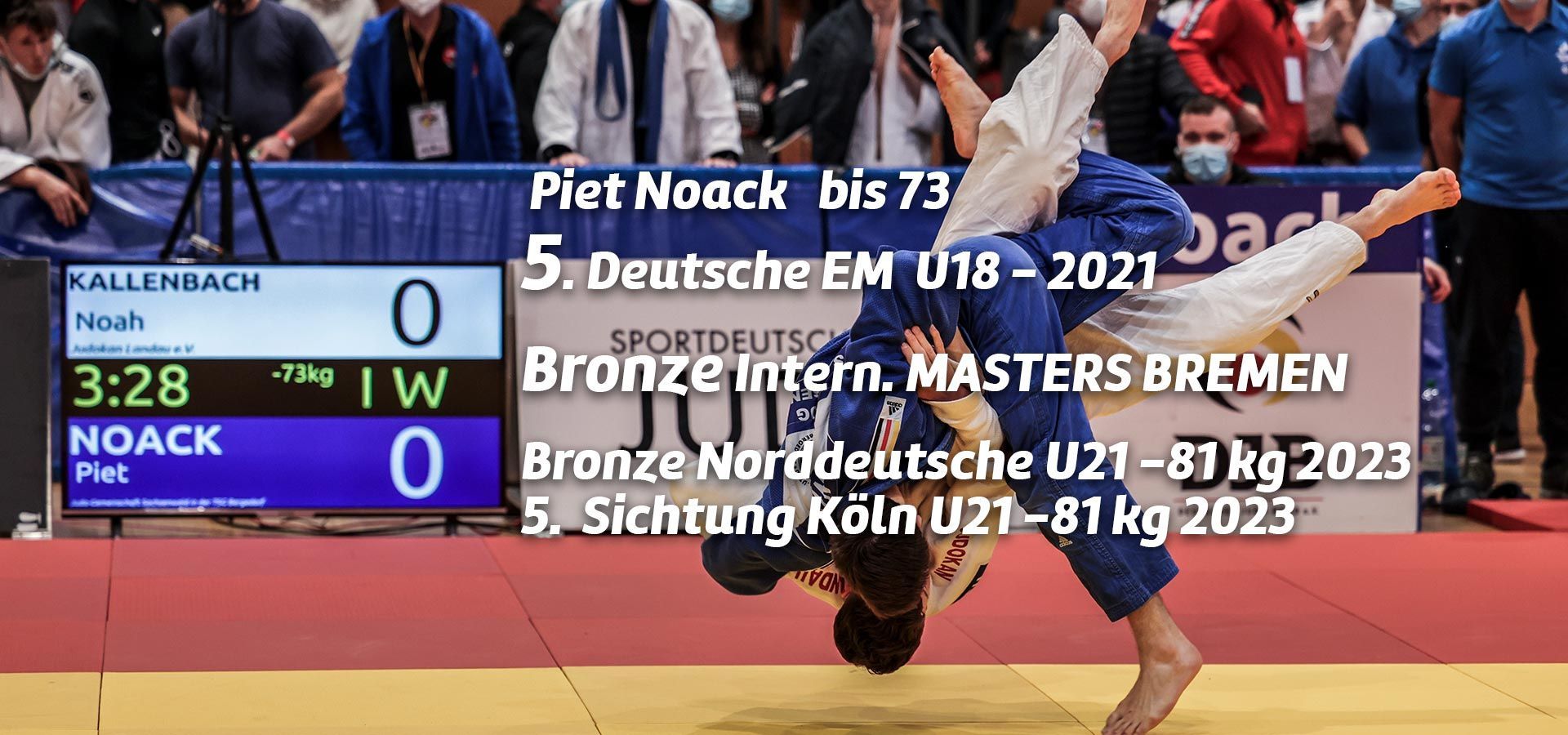 Piet Noack - 5. Deutsche EM U18 2021 in Leipzig und 5. Sichtung Köln U21