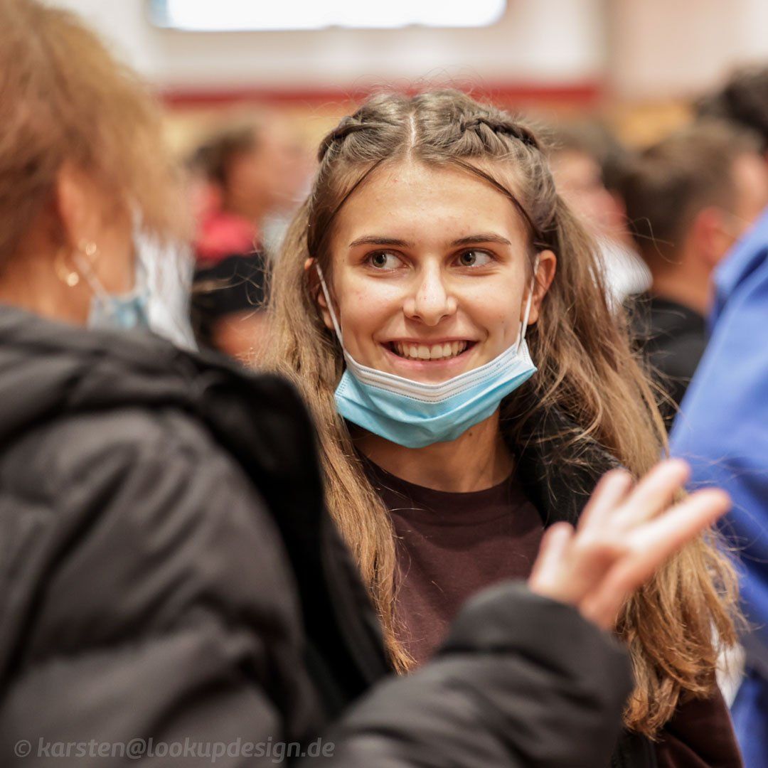 Sophie Scharnberg auf der DEM U18