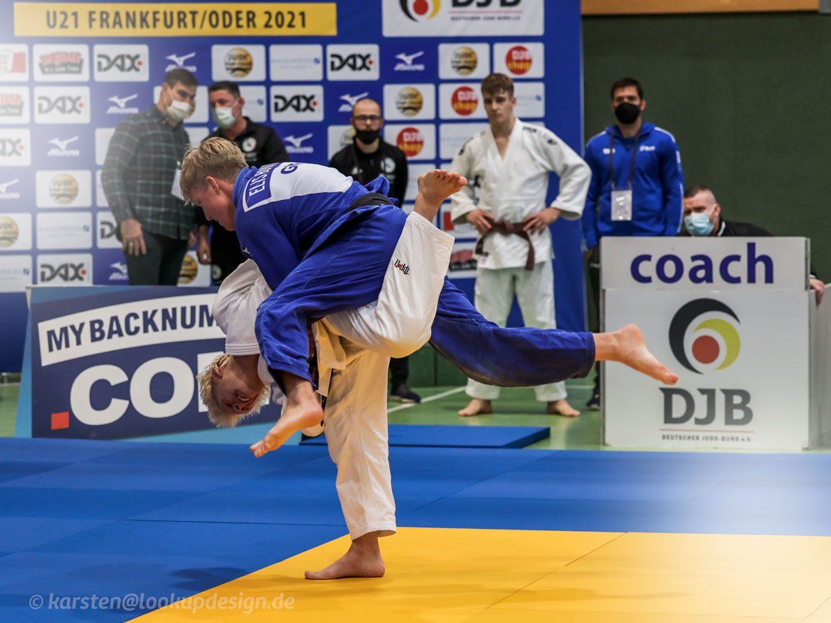 Gerrit bis 81 kg auf der deutschen Meisterschaft der U21 2021