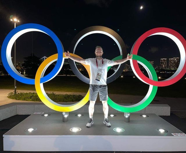 Yamen vor den olympischen Ringen in Tokyo