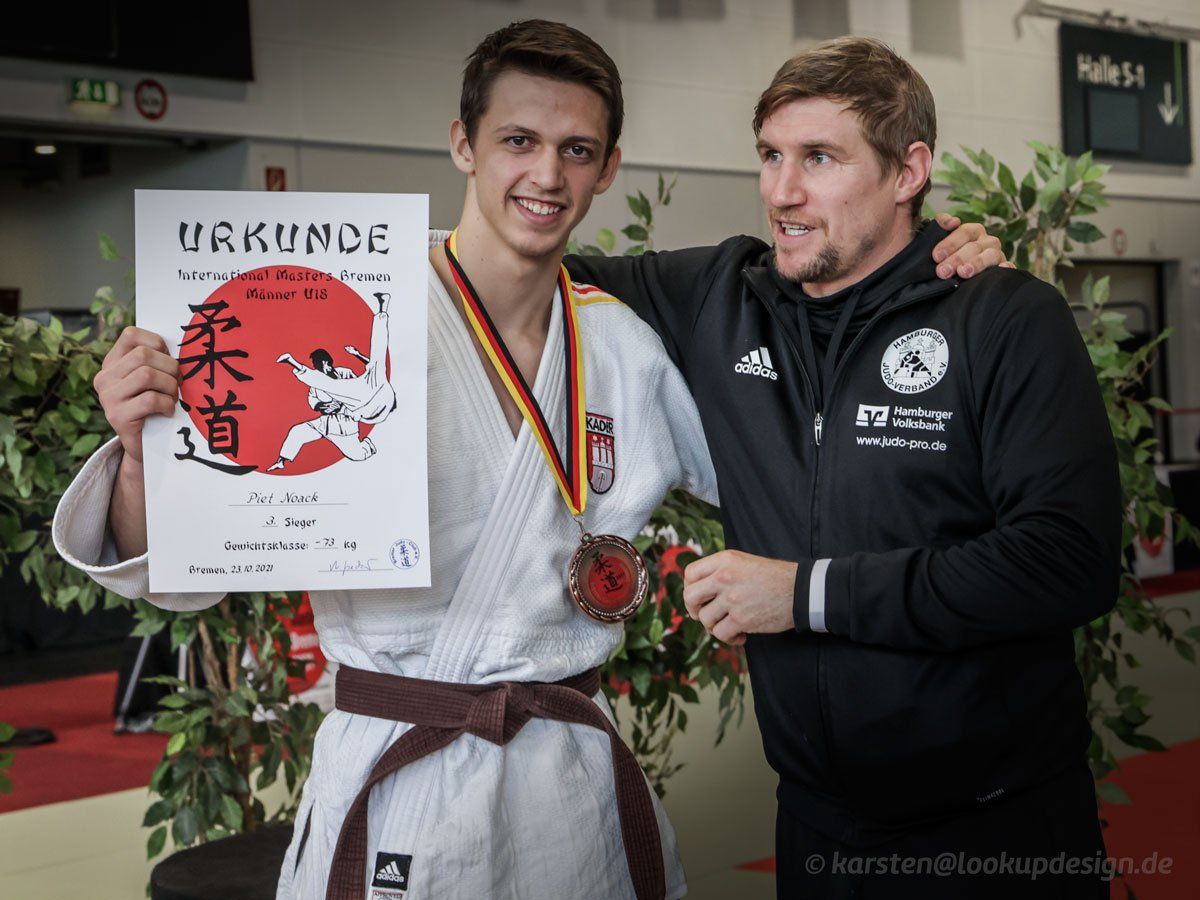 Piet Noack holt Bronze auf den BREMEN MASTERS 2021