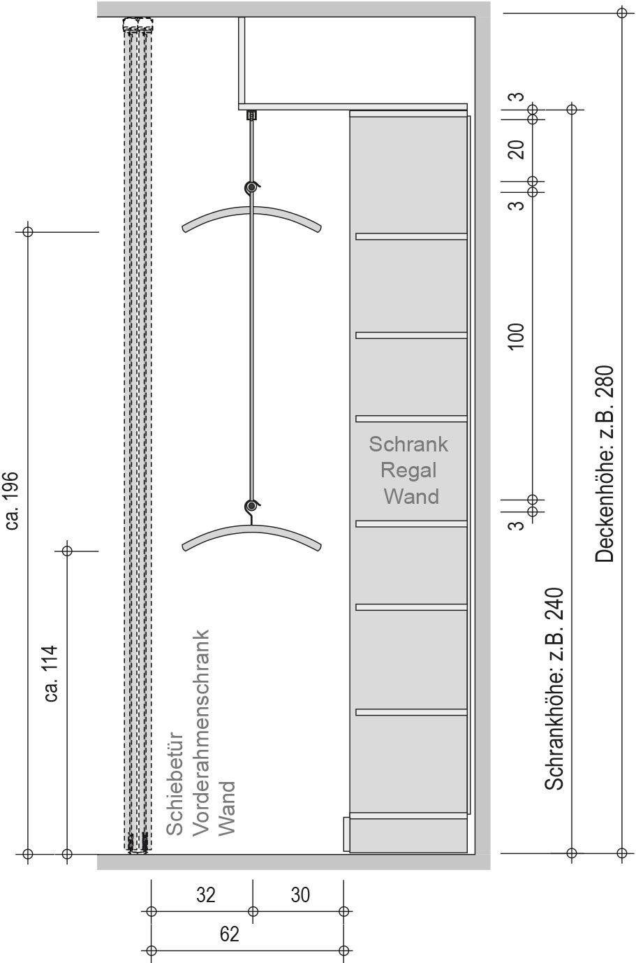 dressglider-Planung: Raumhöhe über 250 cm 1 dressglider-Planung: Raumhöhe über 250 cm 1