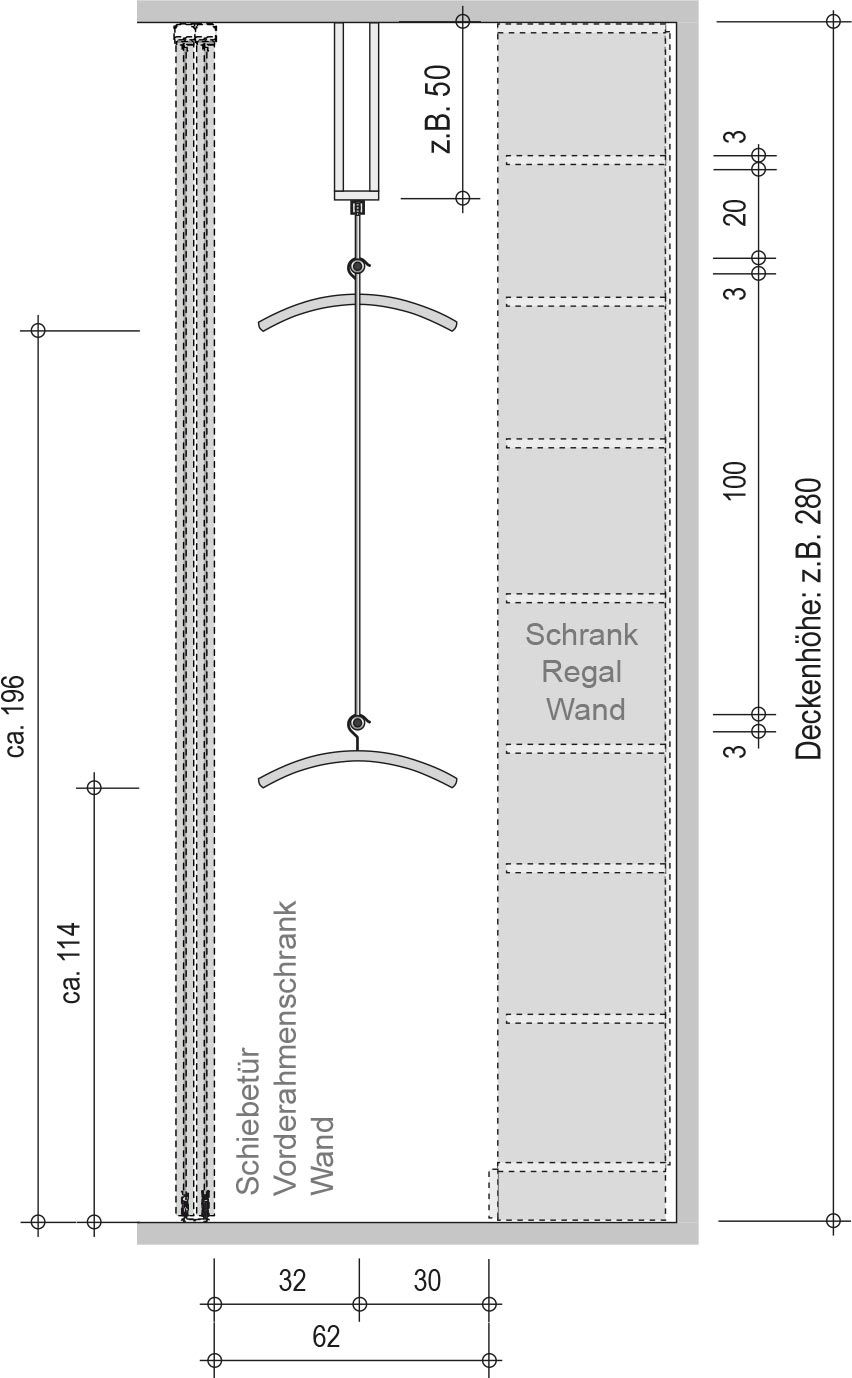 dressglider-Planung: Raumhöhe über 250 cm 4 dressglider-Planung: Raumhöhe über 250 cm 4