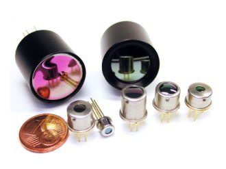 collection of various infrared thermopile array sensors
