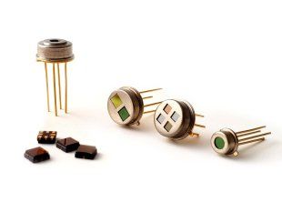 collection of various thermopile infrared sensors