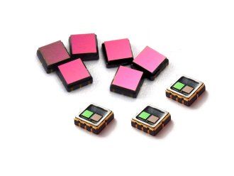 Infrared thermopile module sensors with one and two channels