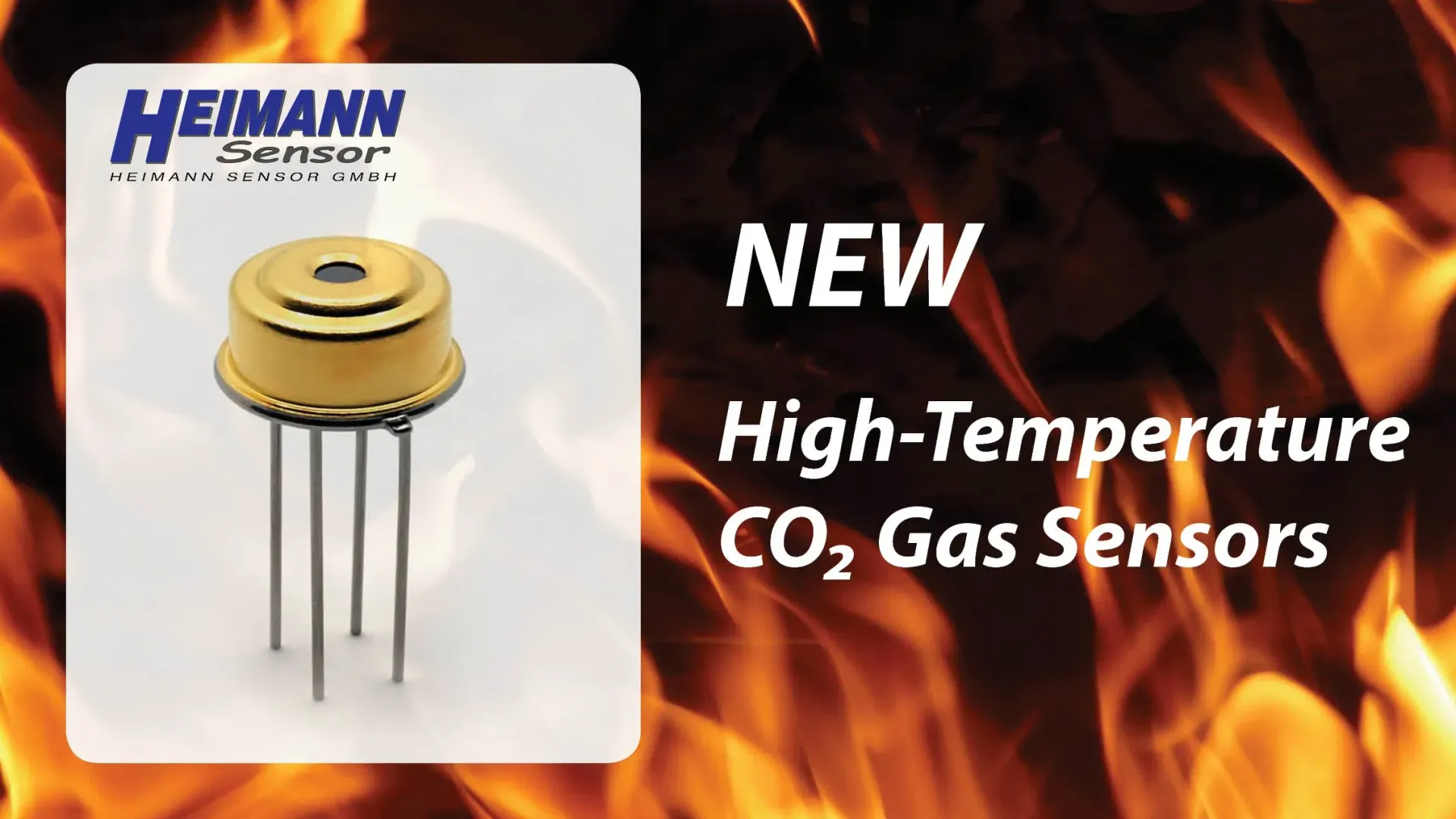 Heimann Sensor offers new High-Temmperature Co2 HTS-HT Sensor that operates up to 180°
