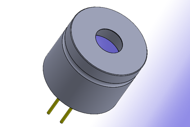 HTPA32x32d with application specific optics, developed in the funding project FLEMING