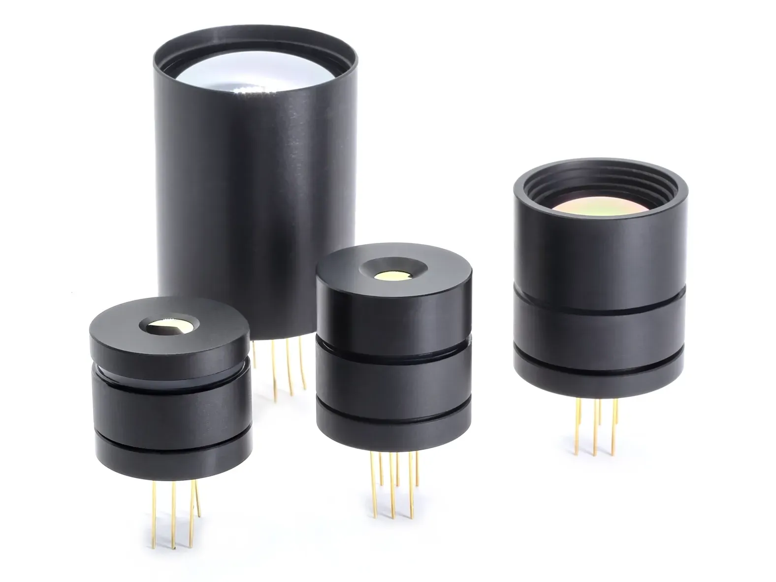Explore the various options! Collection of high resolution thermopile array sensors with various lens optics in TO-8 housing