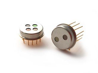 dual channel and quad channel pyroelectric sensors with high specific detectivity
