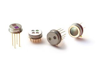 collection of different pyroelectric sensors