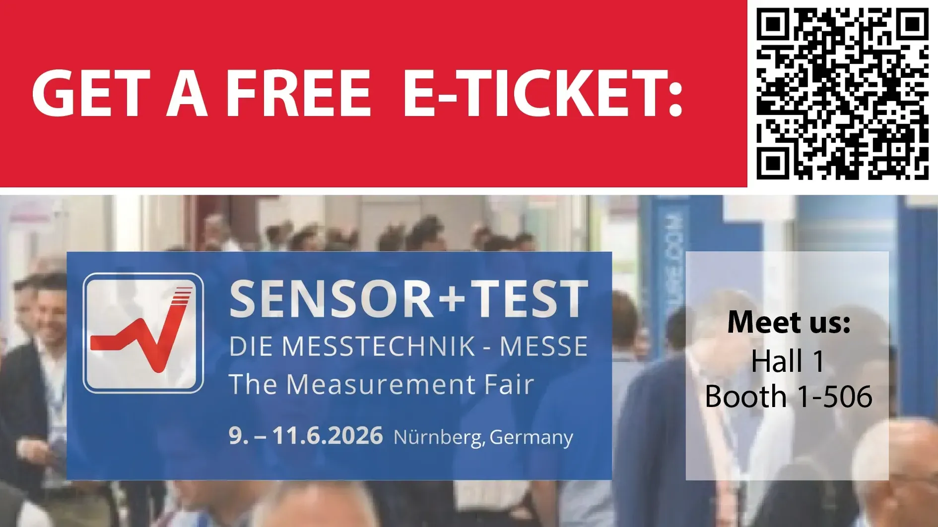 Heimann Sensor is exhibiting at the Sensor+Test 2026 in Nürnberg