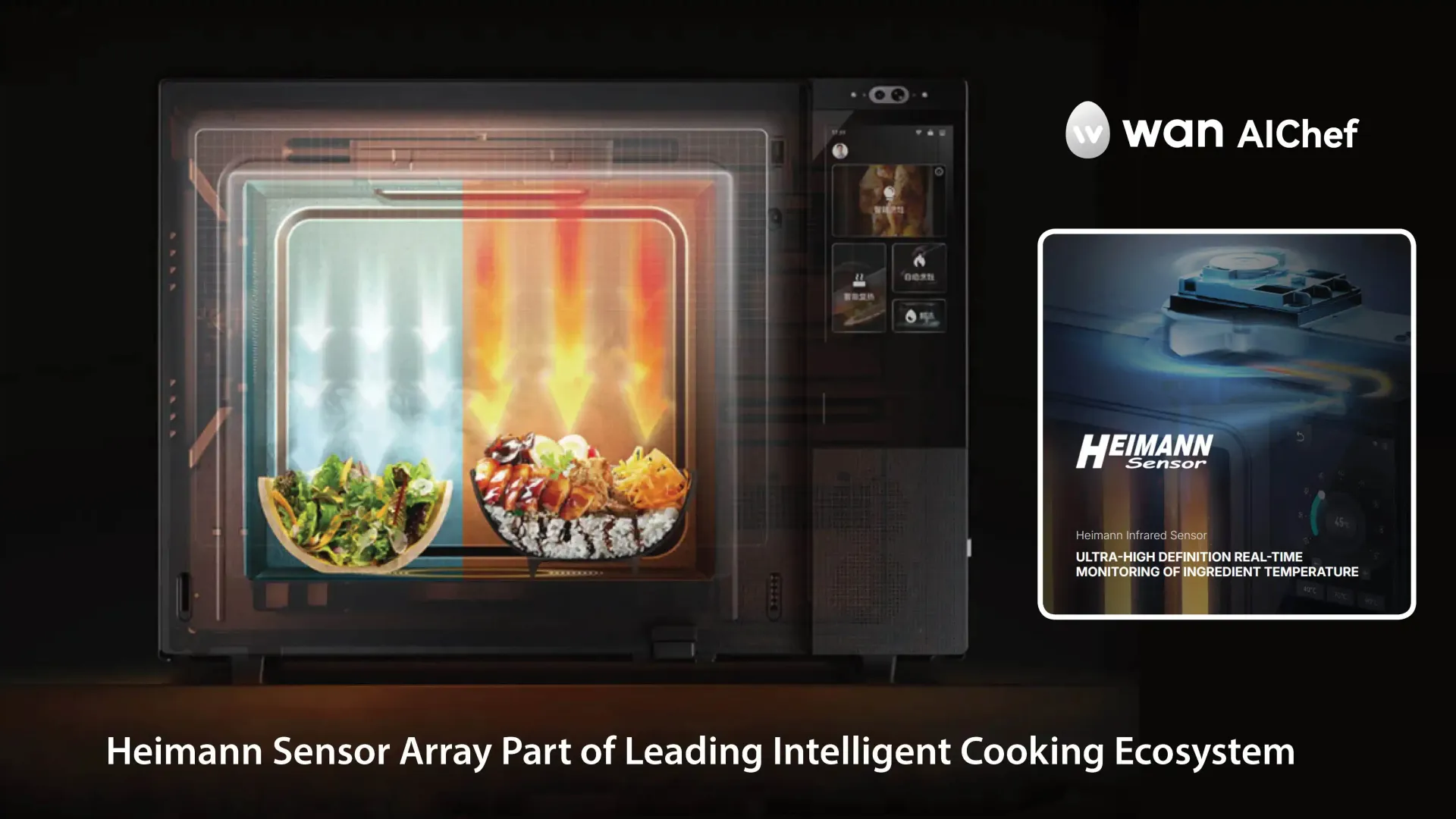 Heimann Sensor provided thermopile sensor for AI driven Cooking Ecosystem by wan AIChef