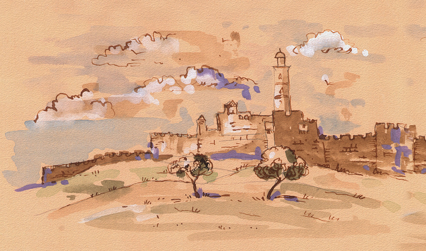 Tower of David, Old City of Jerusalem - Bat Mitzvah in Israel