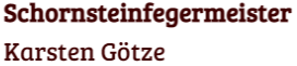 Schornsteinfegermeister Karsten Götze - Logo