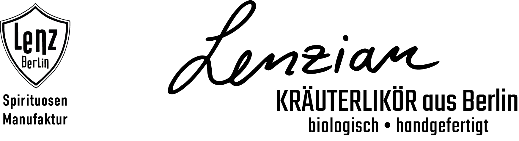 Lenzian-Markenlogo Lenzian | Bio Kräuterlikör | Handgefertigt in Berlin