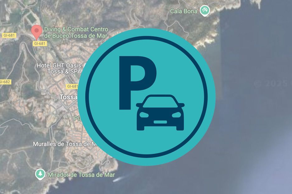 donde aparcar en tossa de mar