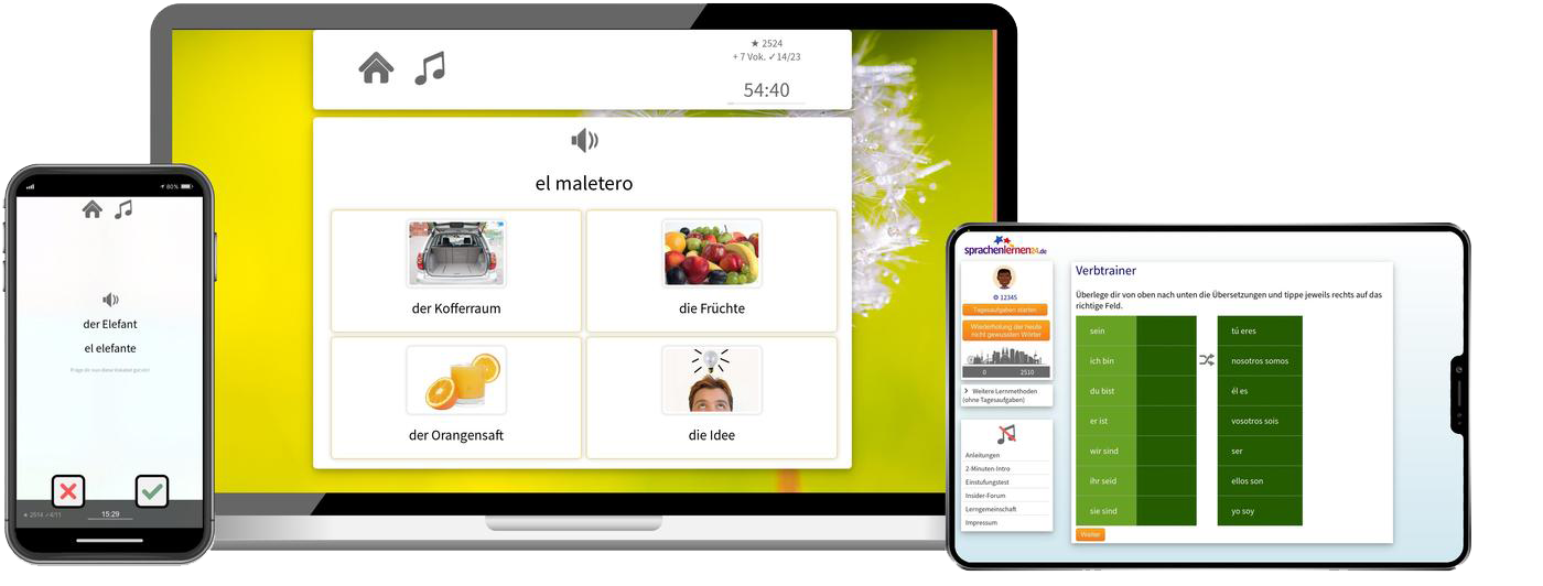 Spanisch lernen - Aufbaukurs B1/B2 Spanisch lernen - Aufbaukurs B1/B2