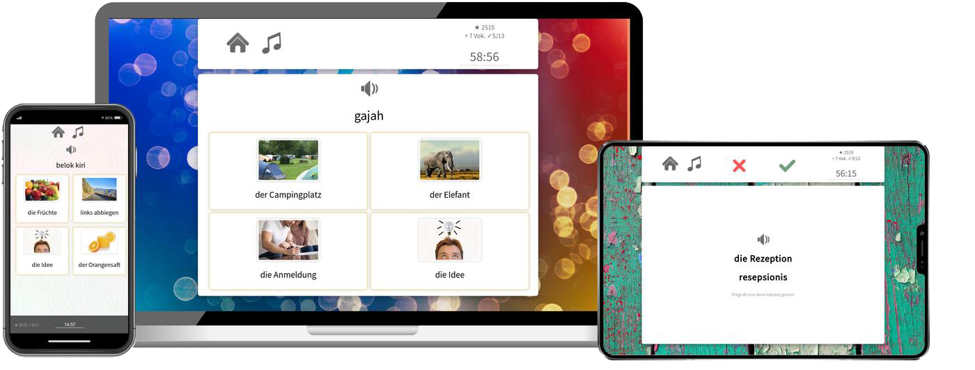 Indonesisch lernen - Basiskurs A1/A2 Indonesisch lernen - Basiskurs A1/A2
