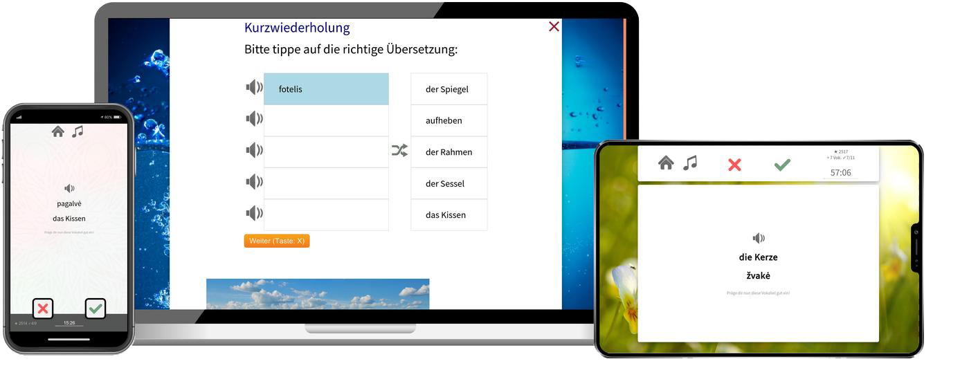 Litauisch lernen - Basiskurs A1/A2 Litauisch lernen - Basiskurs A1/A2