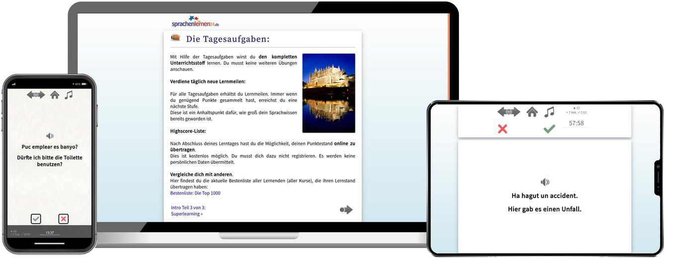 Deutsch lernen fuer Mallorquiner Deutsch lernen fuer Mallorquiner