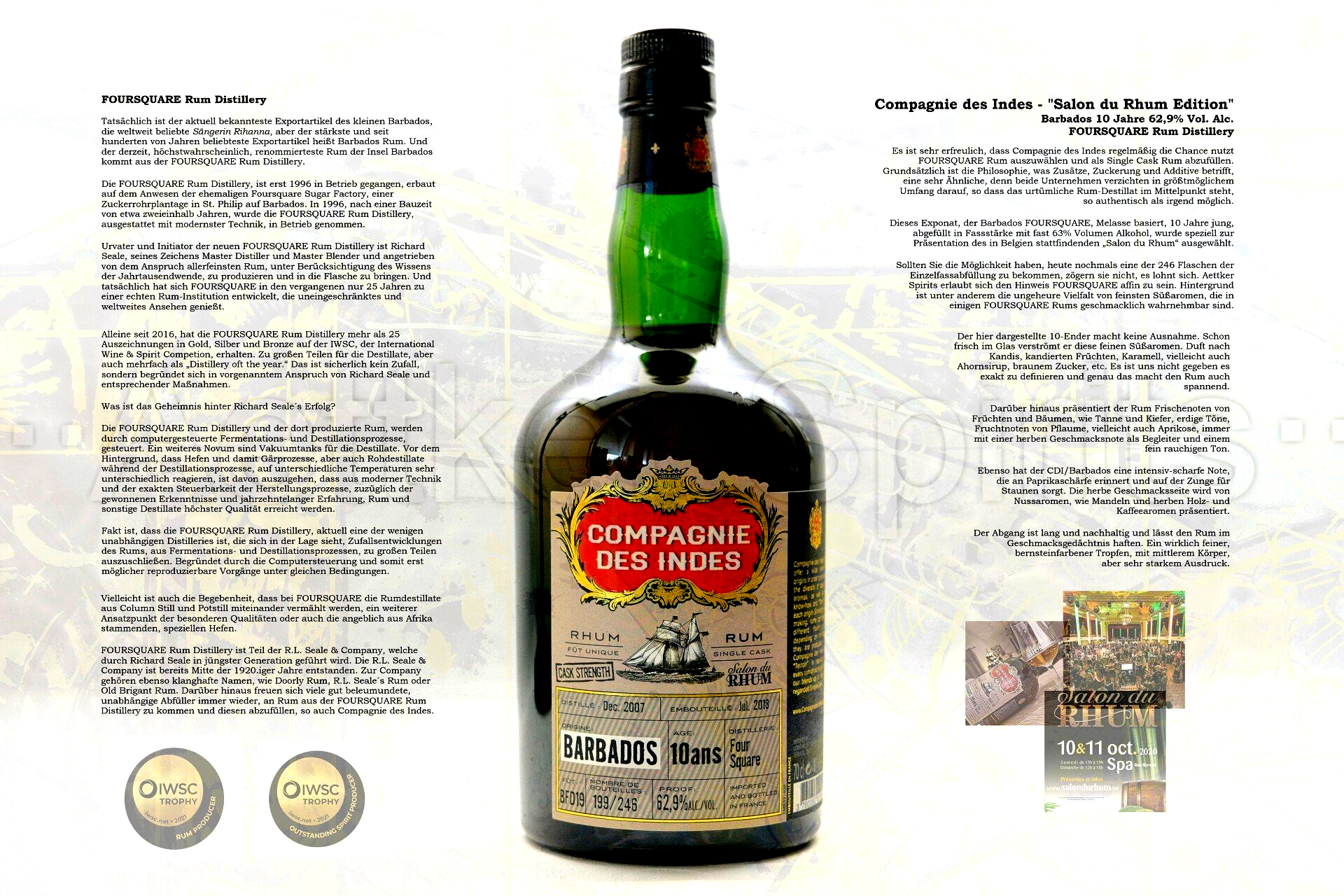 Aettkerspirits-CDI-Barbados-10ans-Salon du Rhum