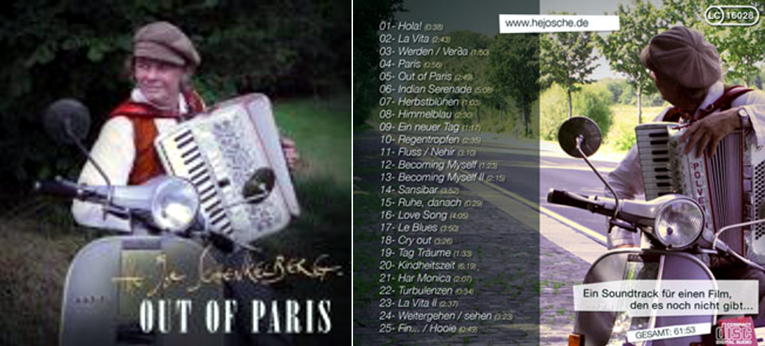 CD Out of Paris von HeJoe Schenkelberg CD Out of Paris von HeJoe Schenkelberg