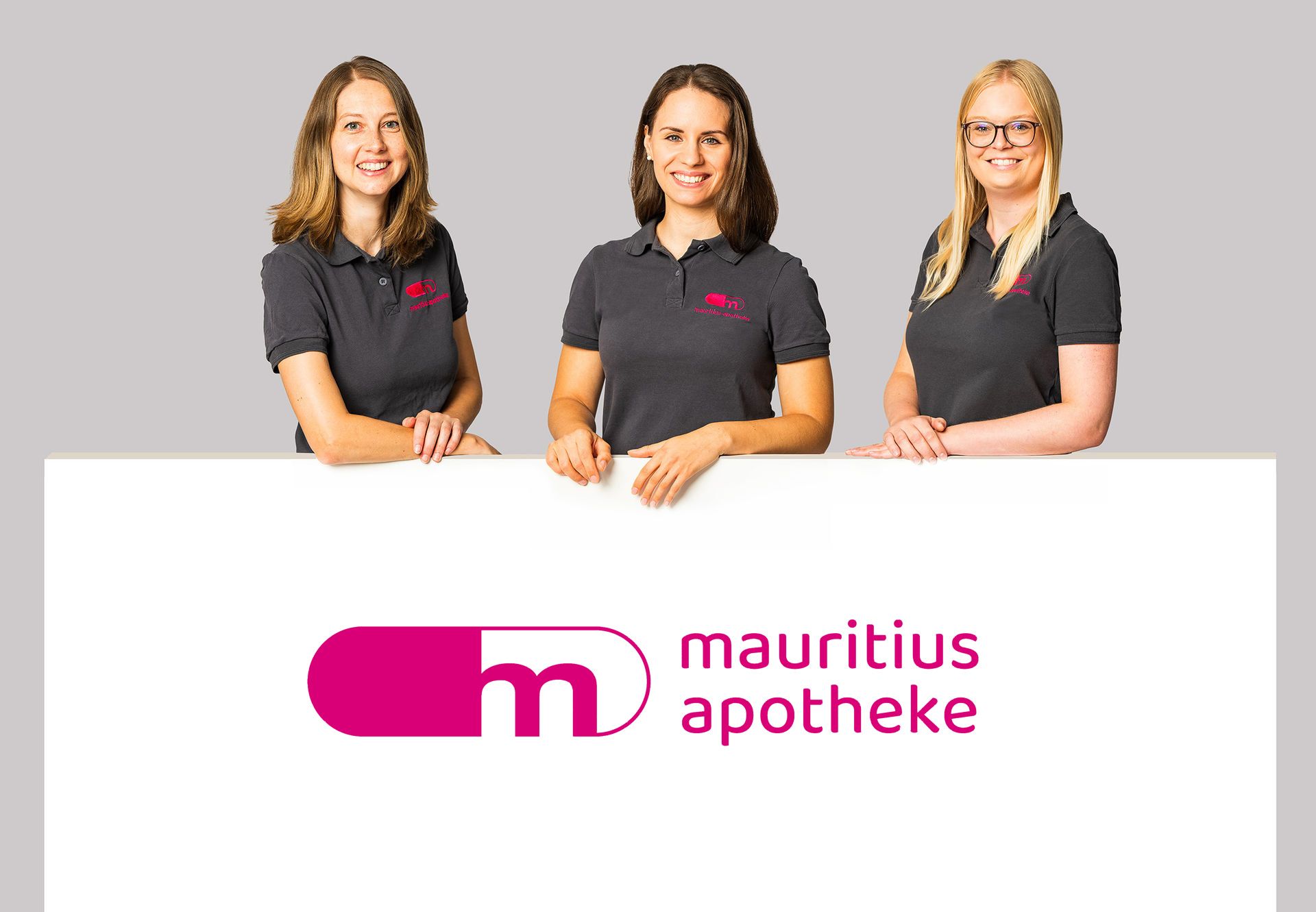 Gruppenbild 3 Frauen Team Impfung