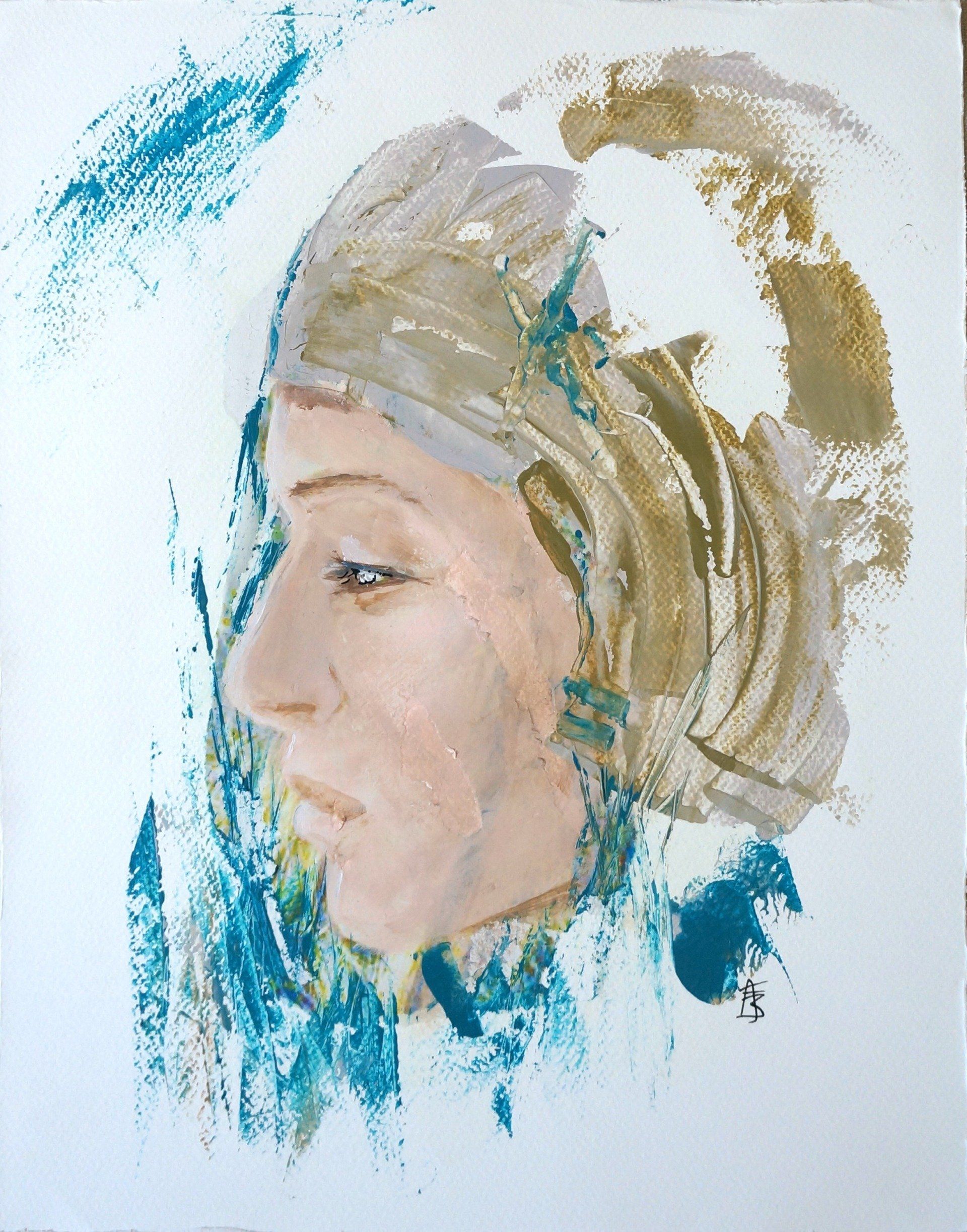 FABB ARTISTE PEINTRE GALERIE CONQUES HEPTALVEOLE RA