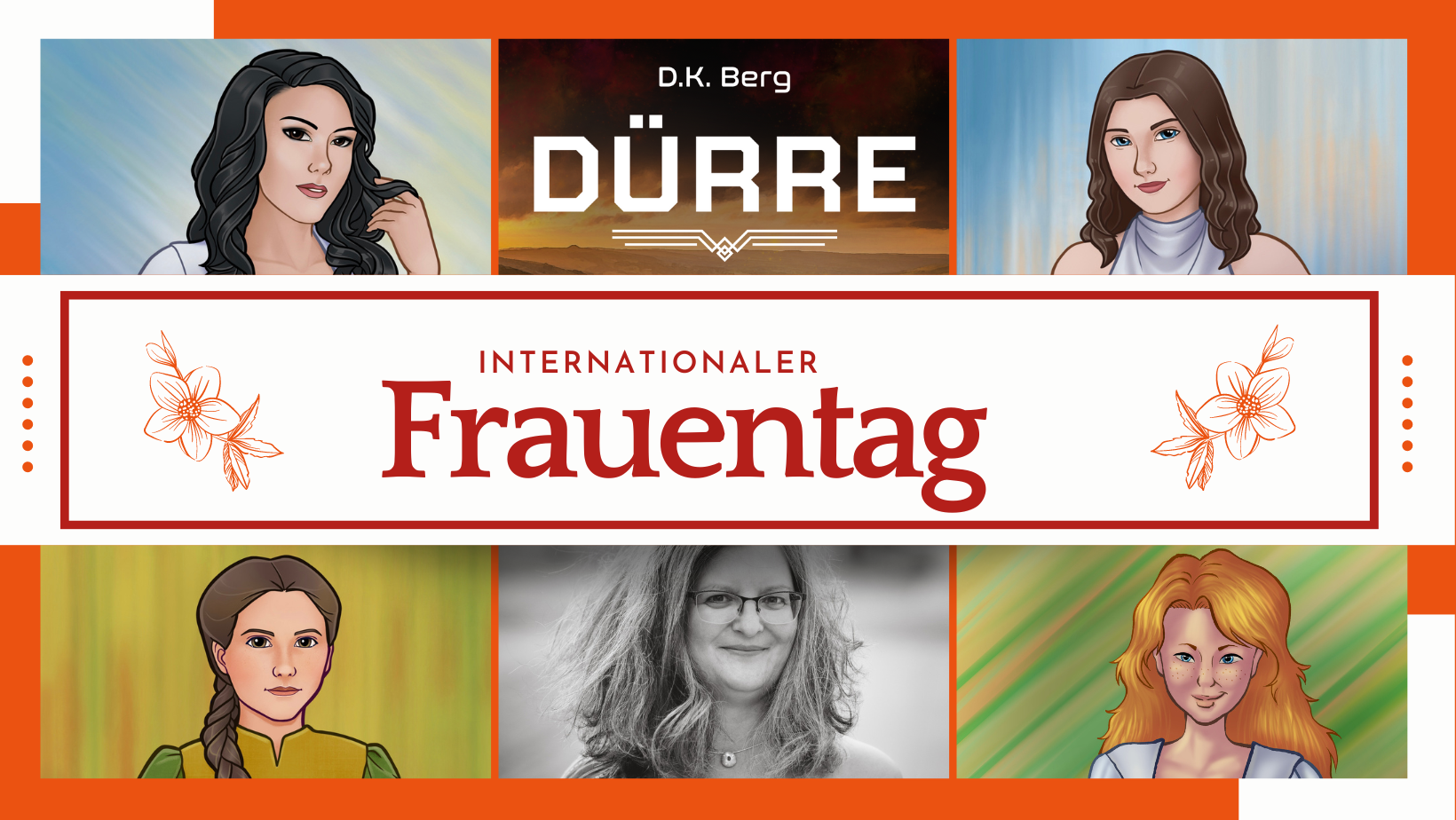 Starke Frauenfiguren in der Dürre-Trilogie von D. K. Berg