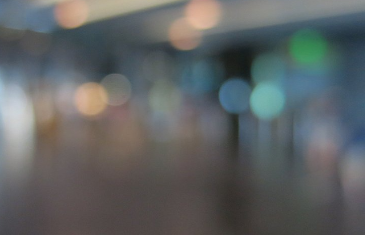 Verschwommene Lichter im Hintergrund