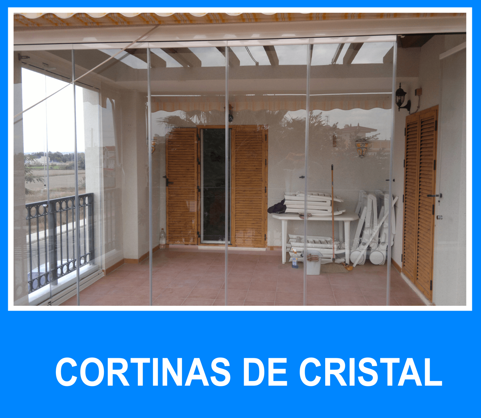 cortinas de cristal